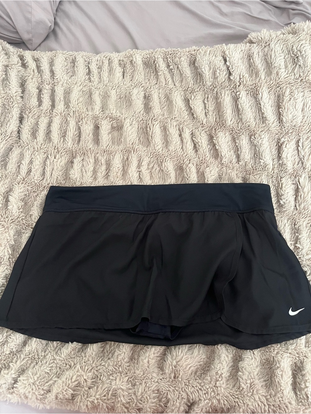 Nike Black Women's Athletic Skirt with Built-In Shorts